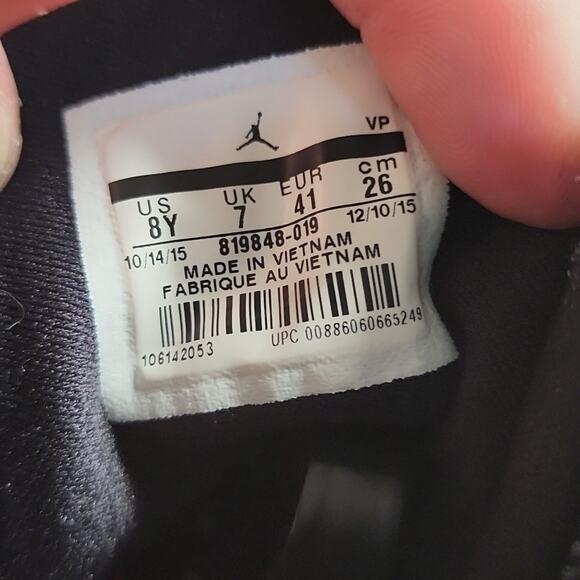 🔥NIKE AIR JORDAN🔥ORIZAN GG FABRIC PINK/GREY SNEAKERS SIZE 8.5 WOMAN/CHILD 7Y - Picture 3 of 16